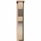 Ekena Millwork Monterey Smooth Corbel w/Backplate, Douglas Fir, 5 1/2"W x 14"D x 30"H COR06X14X30MON01SDF - alternate 3